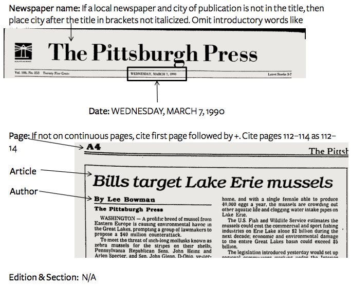 How To Cite A Newspaper In Mla 7 Easybib Blog