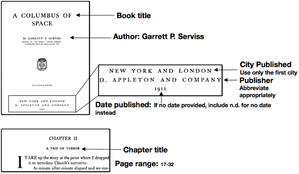 Chicago Citation Style: How to cite a chapter in your essay