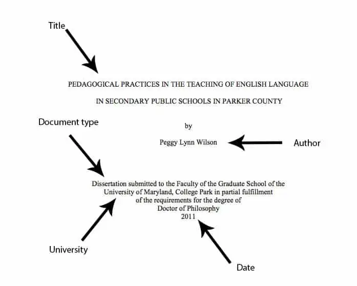 how to cite a dissertation in mla 9